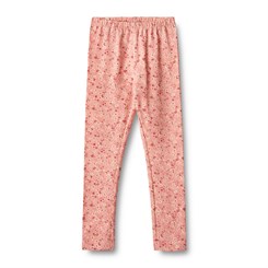 Wheat Jersey leggings Jules - Rosette flowers